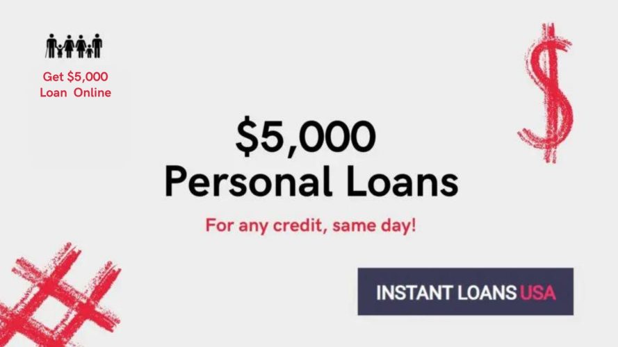 $5,000 Personal Loans Guaranteed Approval for Bad Credit